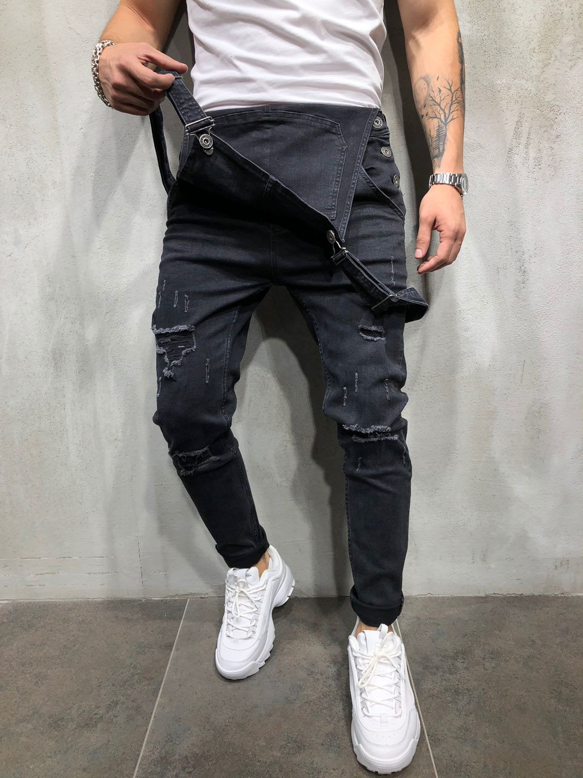 Sébastien™ | Salopette style déchiré