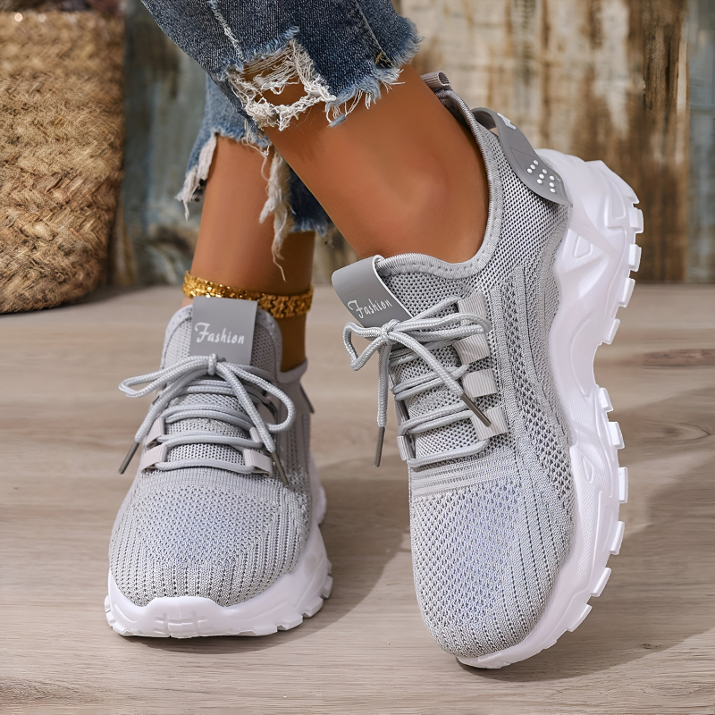 OrthoVogue™ - Baskets Orthopédiques, Confortables et Élégantes