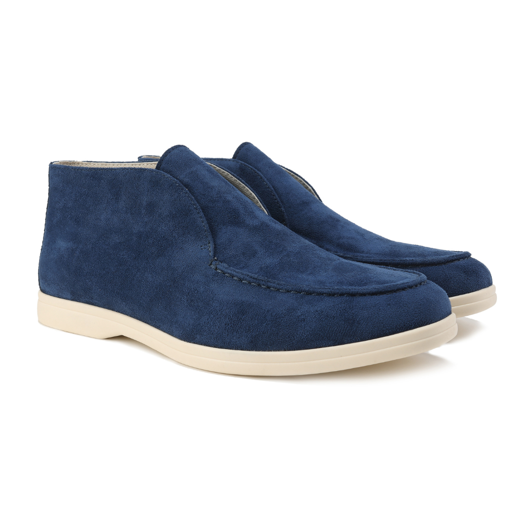 Savrani™ | Mocassins hauts en daim.