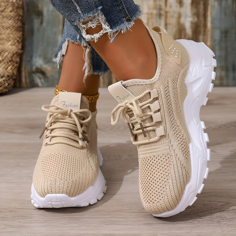 OrthoVogue™ - Baskets Orthopédiques, Confortables et Élégantes