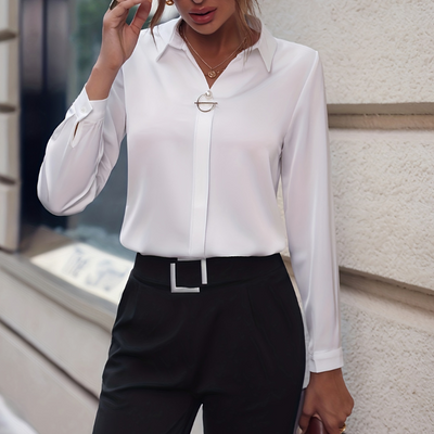 Nathalie™ | La blouse élégante qui incarne la féminité moderne