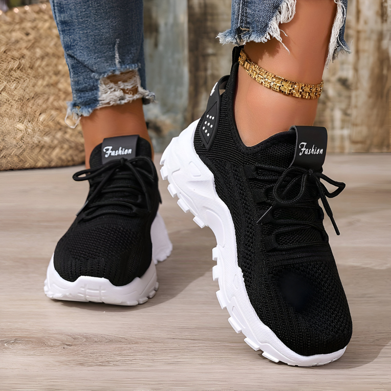 OrthoVogue™ - Baskets Orthopédiques, Confortables et Élégantes