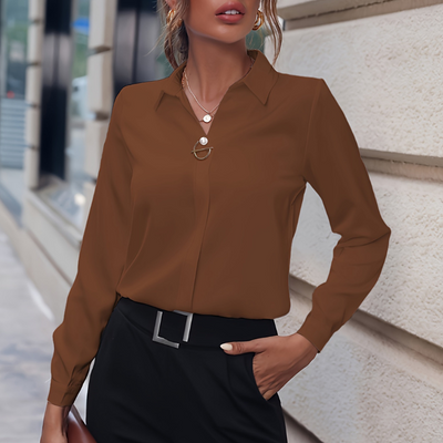 Nathalie™ | La blouse élégante qui incarne la féminité moderne