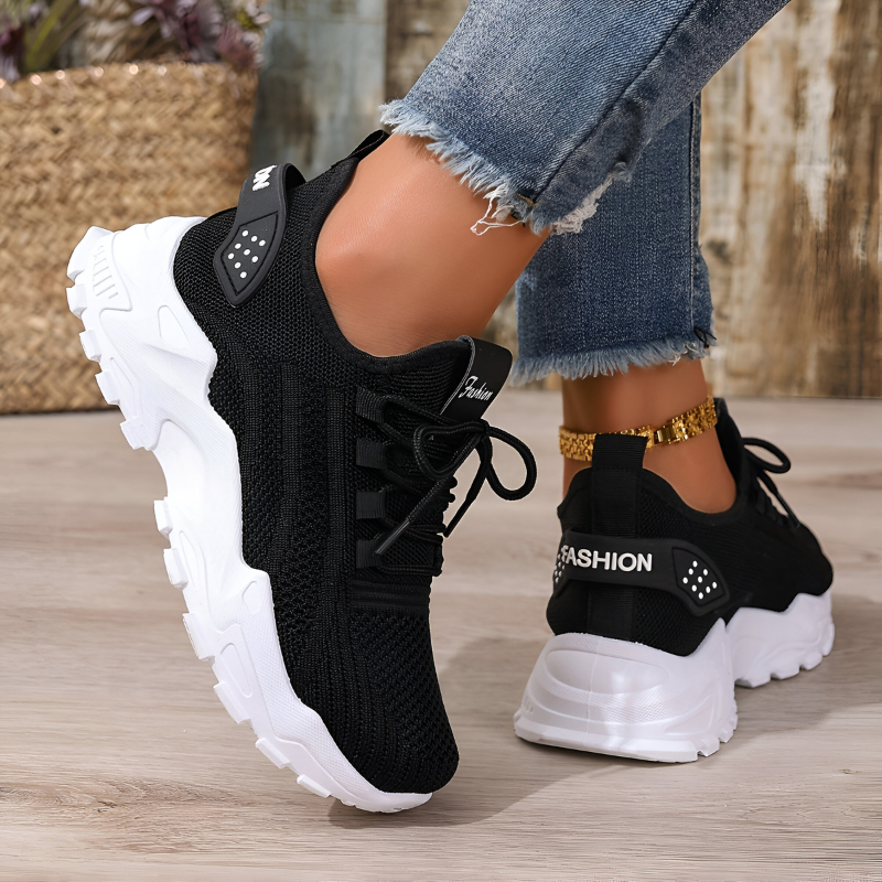 OrthoVogue™ - Baskets Orthopédiques, Confortables et Élégantes