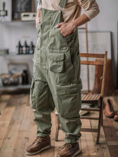 Louis™ | Salopette verte classique
