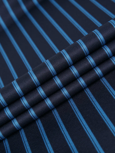 Chemise à rayures à manches longues avec boutons