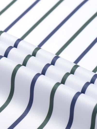 Chemise à rayures à manches longues avec boutons