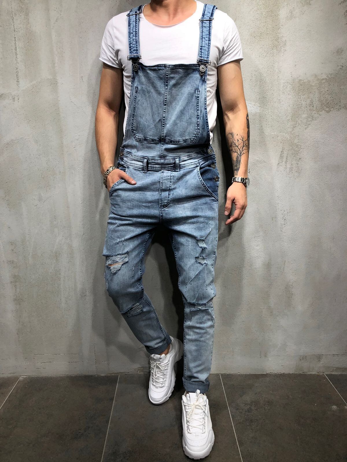 Sébastien™ | Salopette style déchiré