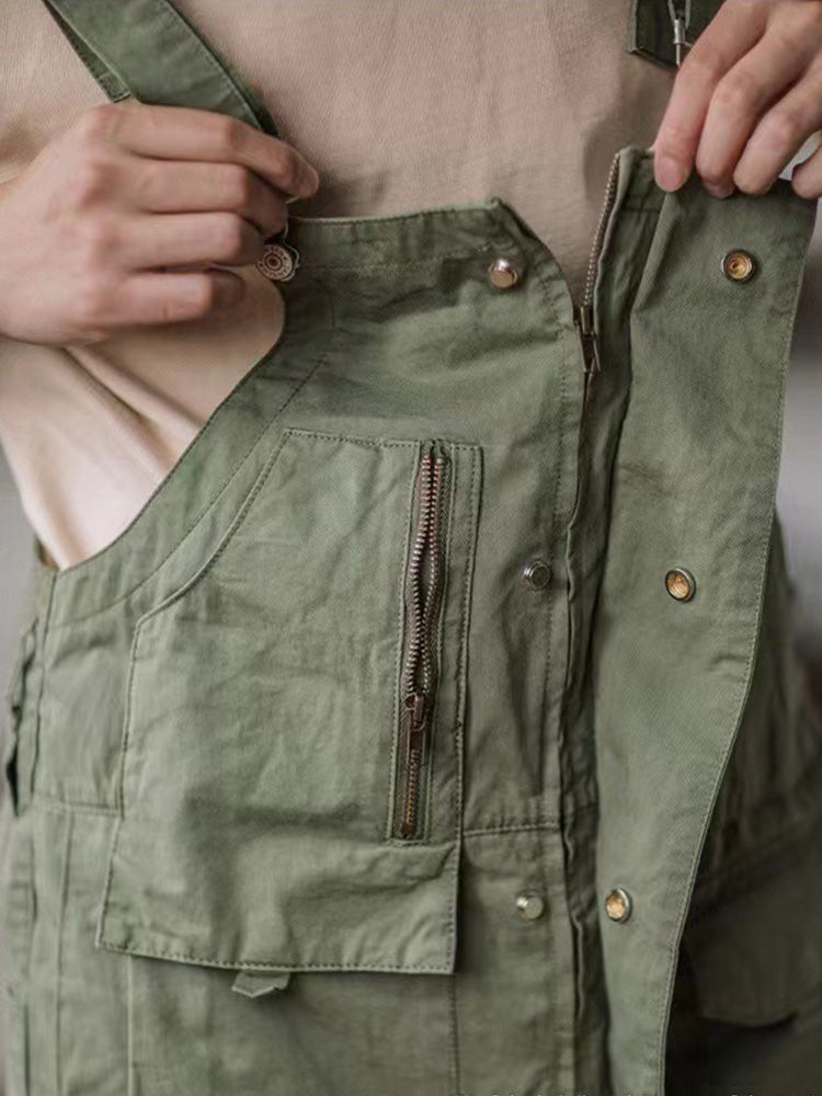 Louis™ | Salopette verte classique