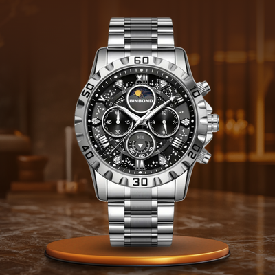 Montre Chronographe de Luxe avec Bracelet en Métal™ - Olsen & Olsen