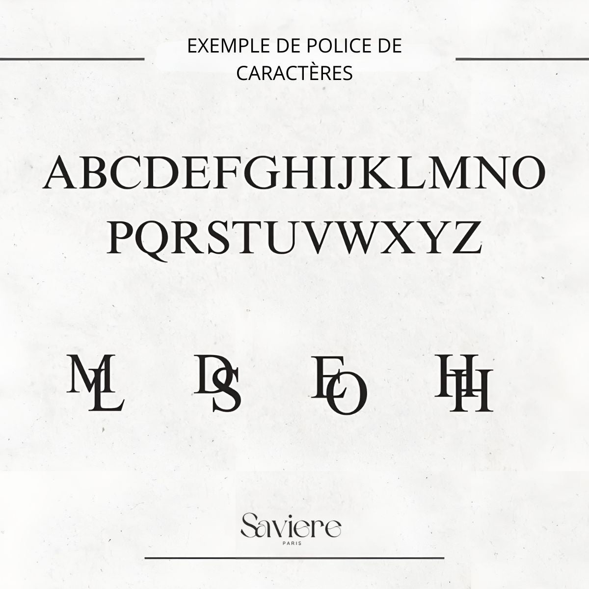 Aimée™ | Collier Initiales