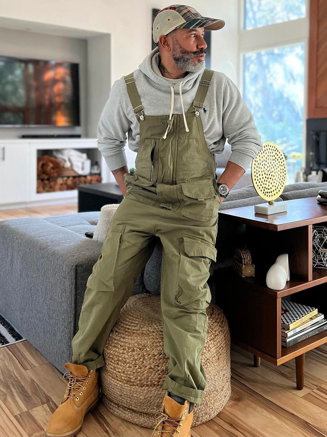 Louis™ | Salopette verte classique