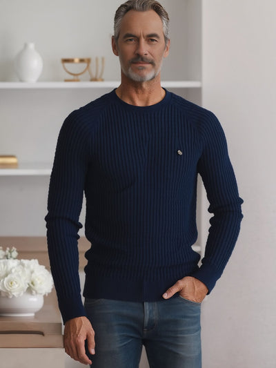 Jonas™ | Pull pour homme à motif à carreaux – Le style rencontre le confort, jour après jour.